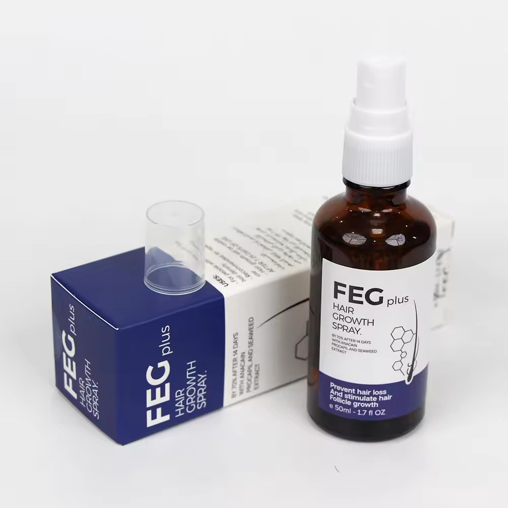 FEG Plus Hair Growth Spray  Stimulate Follicles, Reduce Hair Fall, and Encourage Thicker, Healthier Growth 60ML - Image 3