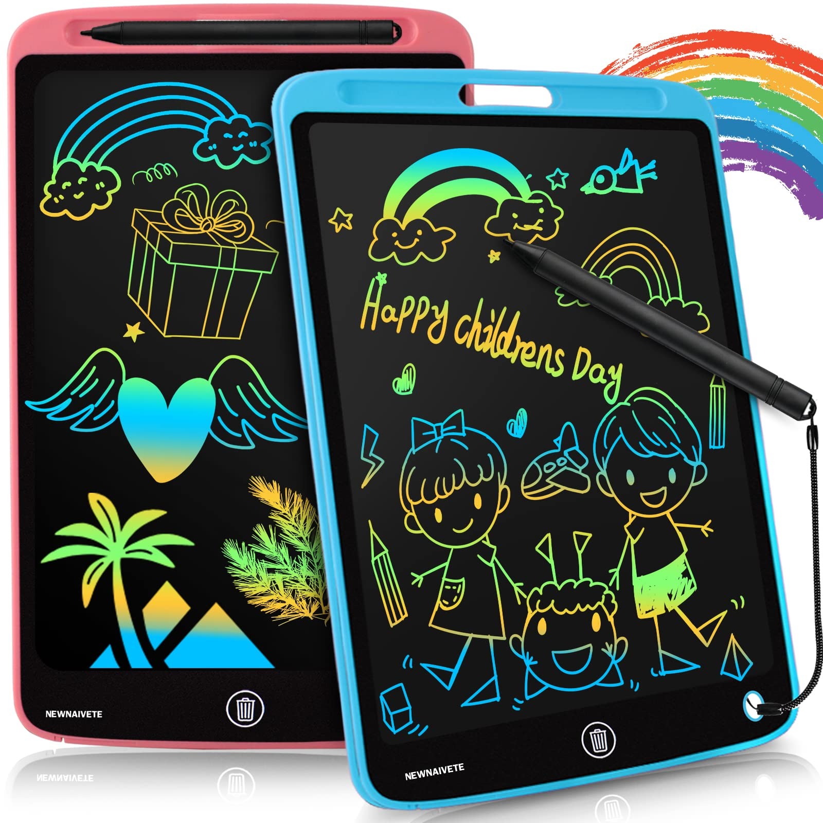8.5 Inch LCD Writing Tablet for Kids Colorful Doodle Board Drawing Tablet with Lock, Erasable & Portable - Image 3