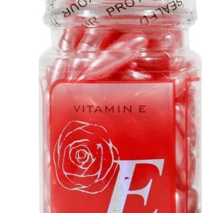 Pack Of 90 Essence of Facial Skincare  Vitamin E Skin Care Facial Capsules