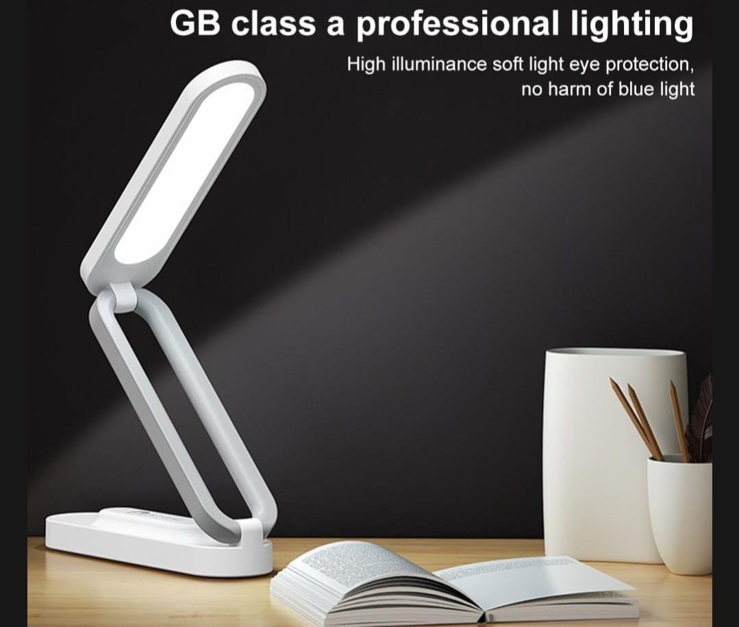 B005 LED Folding Table Lamp Rechargeable Stepless Dimmable Desk Light with Type-C Charging & Lithium Battery - Image 3