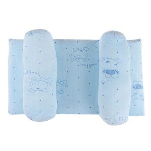 Soft Head Shaping Newborn Pillow for Flat Head Prevention, Breathable & Portable Infant Cushion - Baby Head Shaping Pillow - Adjustable Newborn Baby Head Shaping Pillow ( Random Color & Design ) - Without Box