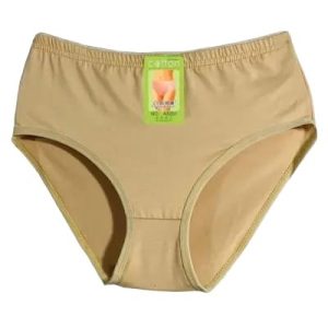 Pack of 2 Cotton Panties Comfortable & Lightweight Plain Design (S, M, L )(Random color)