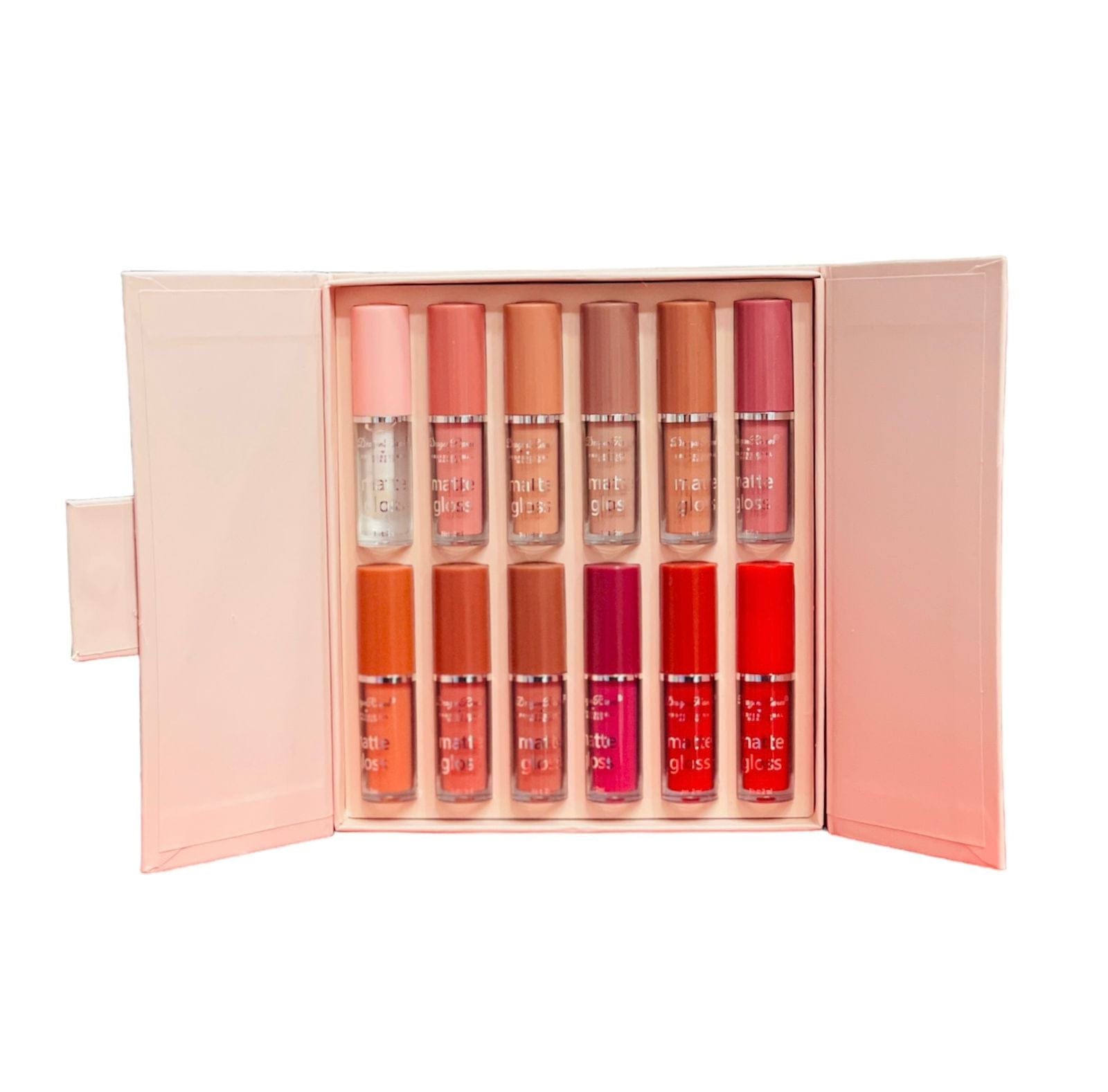 Mocallure 12-Piece High Pigment Lip Gloss Set  Long-Lasting, Vibrant Shades - Image 4