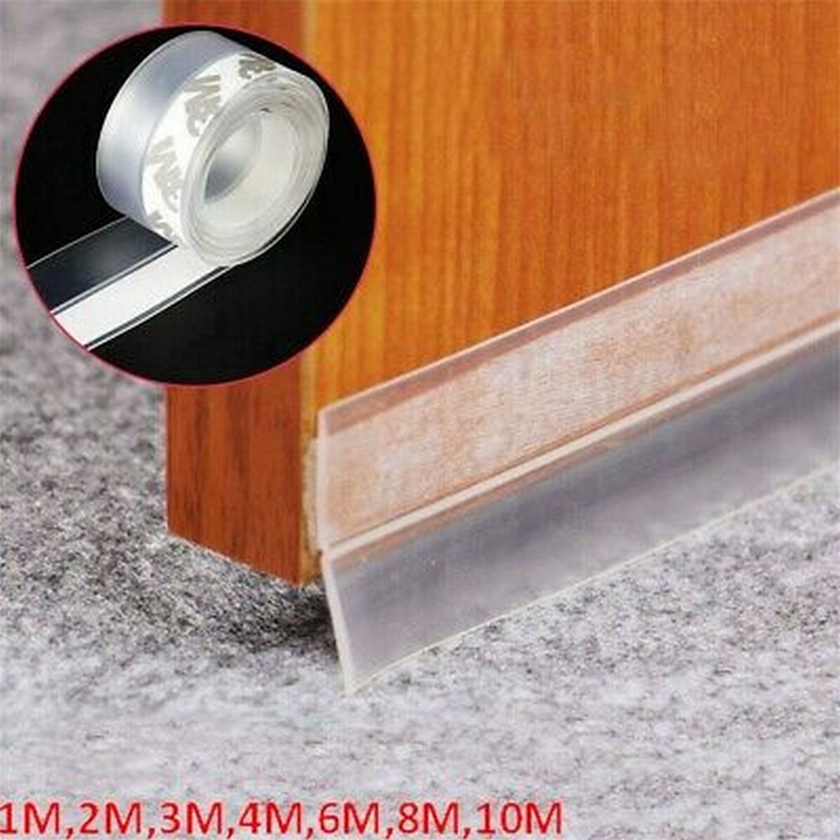 5 Meter Door and Window Seal Strip – Adhesive Weather Stripping – Soundproof, Dustproof & Energy Saving - Image 3