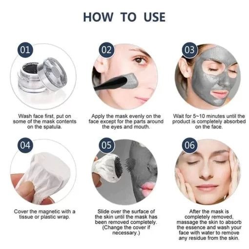 Magnetic Face Mask  Deep Cleansing, Detoxifying & Revitalizing Skincare for Healthy, Youthful-Looking Skin - Image 4