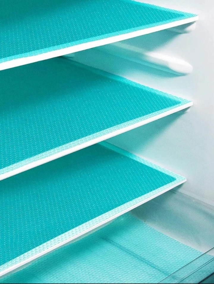 Anti-Slip Fridge Sheet Roll 45x150cm Spill-Proof Refrigerator Liner for Organized Shelves (Random color) - Image 5