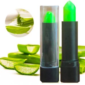 Pack Of 6 Pcs Green Color Changing Lipstick Set Â Creamy Moisturizing Magic Lip Balm, Long-Lasting Hydrating Lipstick with Temperature-Sensitive Shade Shifting to Pink Â Soft & Smooth Lip Care Makeup Kit