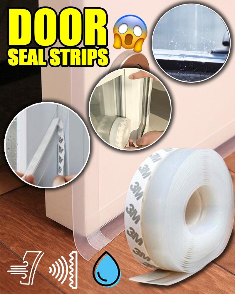 5 Meter Door and Window Seal Strip – Adhesive Weather Stripping – Soundproof, Dustproof & Energy Saving