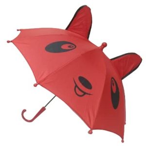Small Kids Cartoon Umbrella Multicolor, Random Shape & Design, Lightweight & Compact