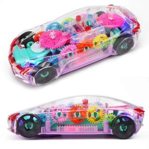 360° Rotating Future Musical Car Toy with Lights  For Kids, Boys & Girls