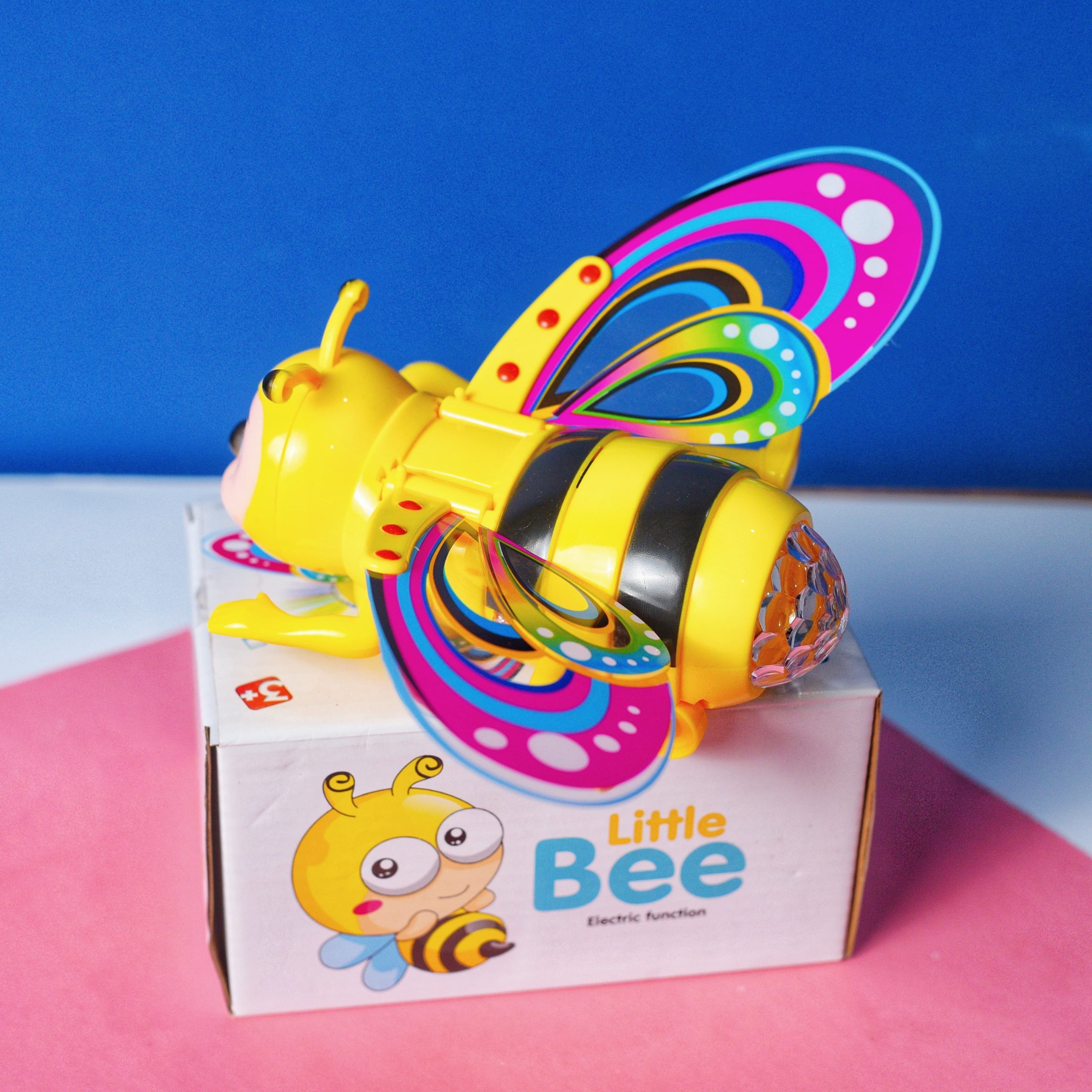 Battery Operated Light Sound Musical Crawling Bee Toy for Toddler Kids Boys Girls - Image 2