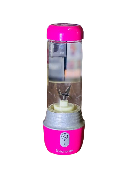 Imported Rechargeable Portable 420ml Blender with 6 Blades - Portable Blender with USB Charger - Rechargeable Portable Blender for Shakes & Juices - 420ml Personal Smoothie Maker - Image 2