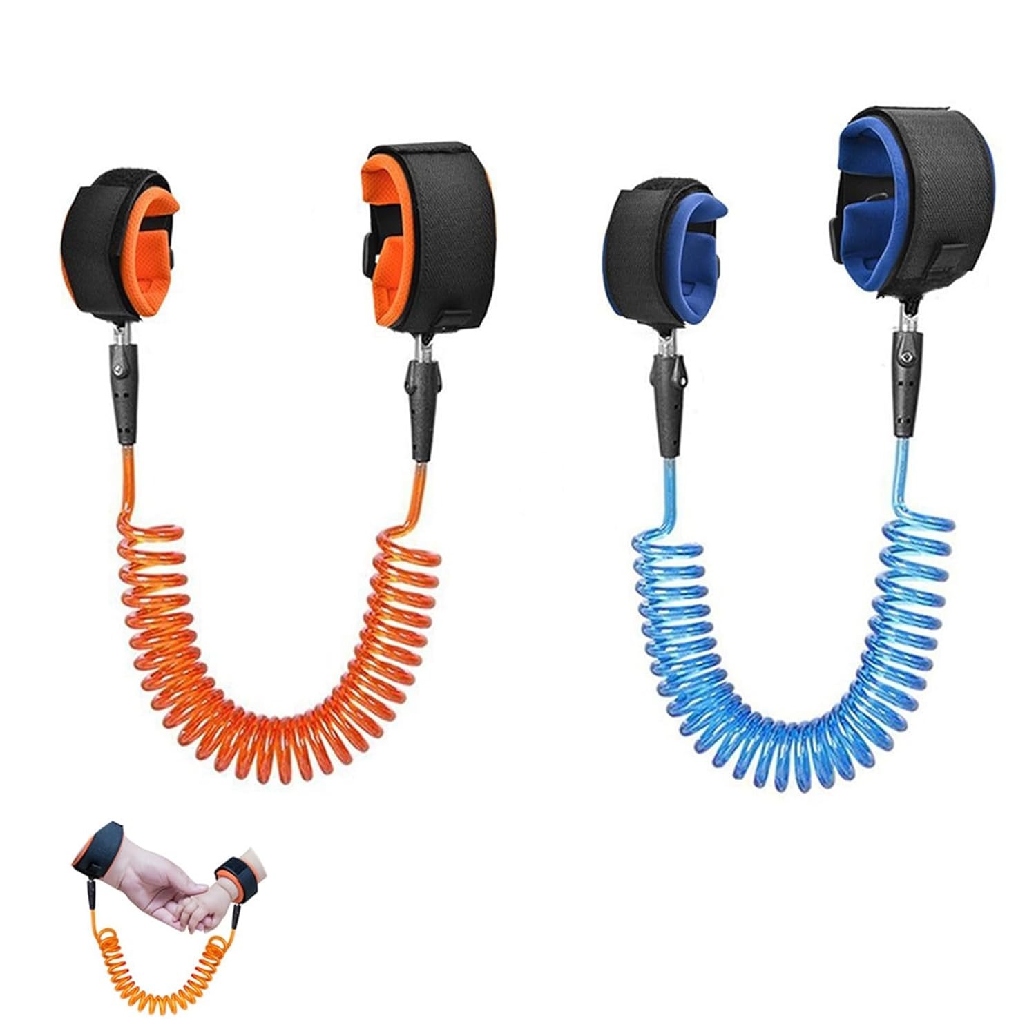 Baby Anti-Lost Wrist Strap Safety Harness for Toddlers & Kids Adjustable Hand Link with 360° Rotation - Image 3