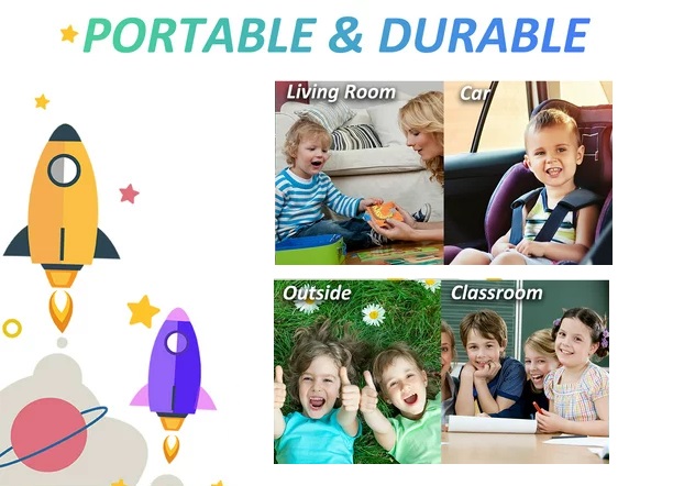 LCD Writing Tablet 10.5 Inch Multicolor Electronic Graphics Tablet Writing Board LCD Writing Pad Drawing Tablet Handwriting Paperless Notepad Graphic Board for Kids