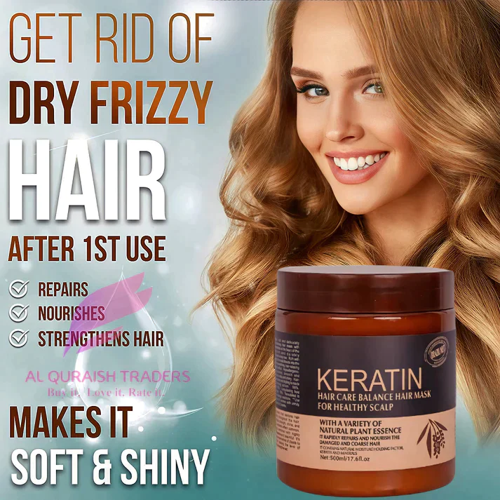 Keratin Hair Mask - 500ml - Image 2