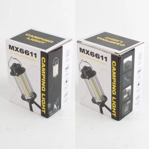 MX6611 Stepless Dimmable LED Camping Light Portable Rechargeable Outdoor Lantern with Tripod Stand