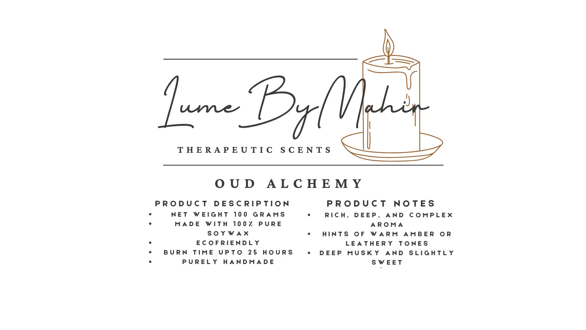 Oud Alchemy Candle - Image 2