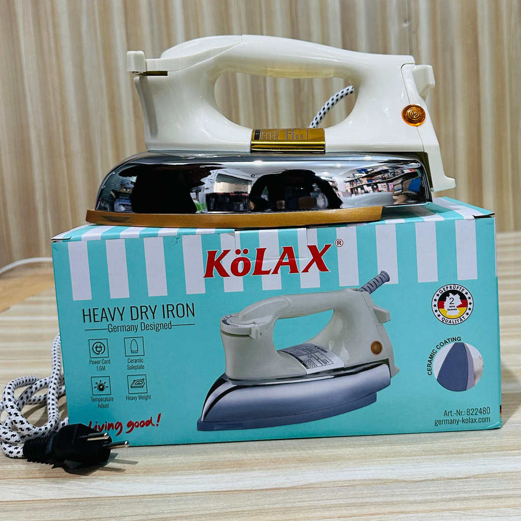 KoLAX Germany Heavy Dry Iron-822480 1000-1200W Precision Performance with Classic Strength - Image 5