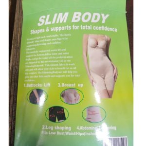 Slim Body Shape And Supports For Total Confidence (skin color)