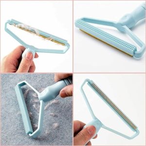 Combo deal  pack of 2 Lint remover and Electric Egg Beater Milk Drink Coffee (random color)