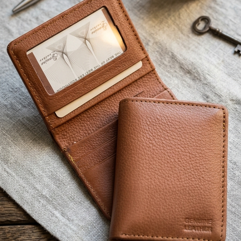 Premium Pure Leather Wallet Crafted from high-quality pure leather - Image 3