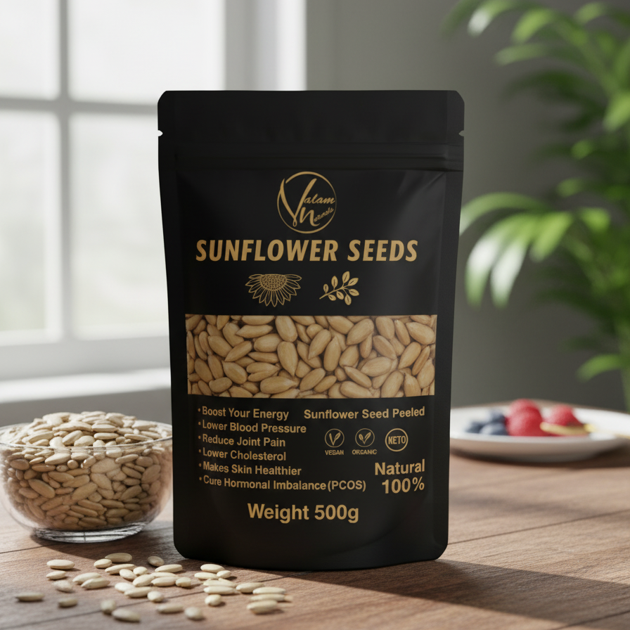Sunflower Seeds Without Shell | 100% Natural Peeled Seeds - Image 2
