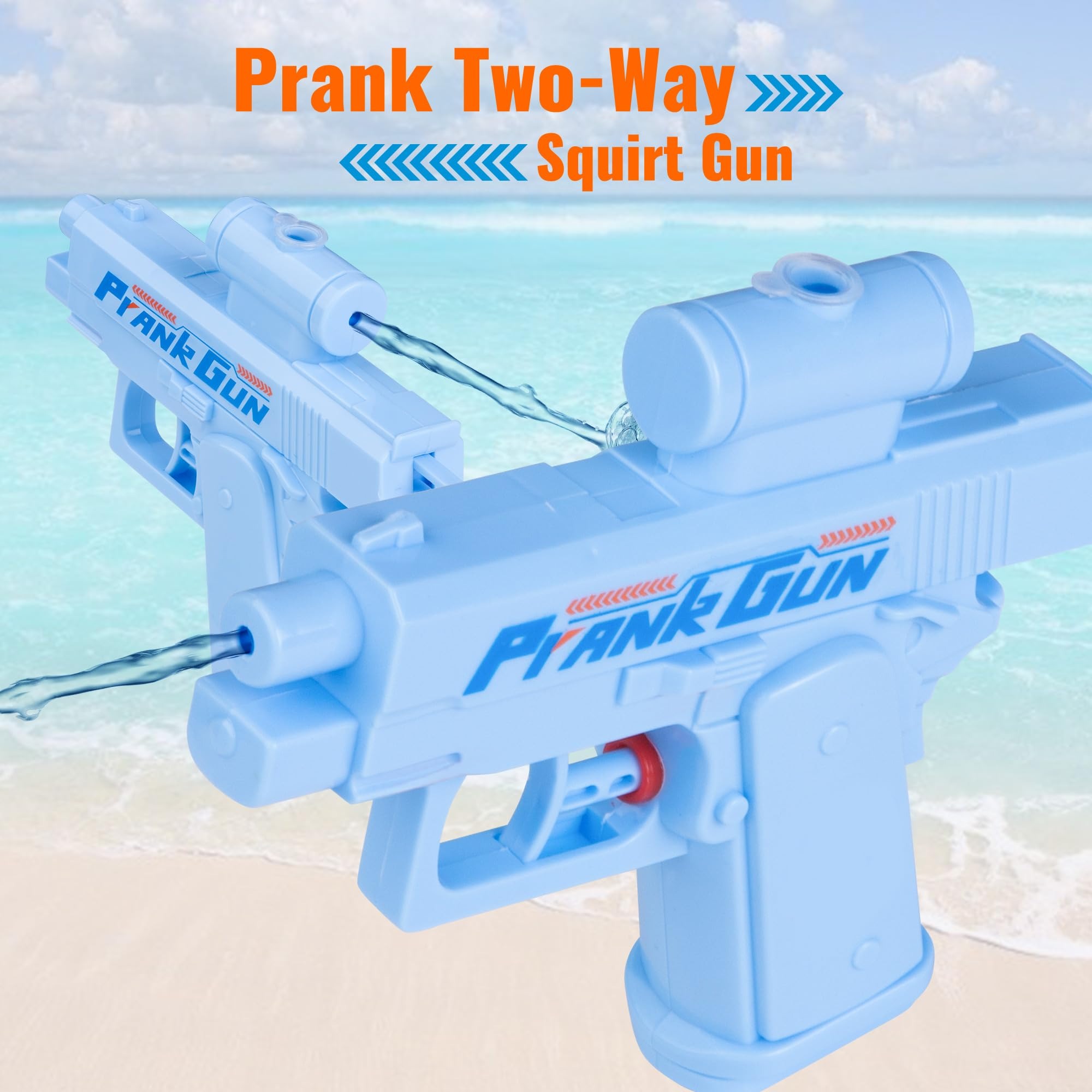 Two-Way Prank Water Gun | Reversible Squirt Battle Toy - Image 2