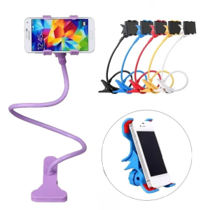 Flexible Snake Mobile Stand  Adjustable Lazy Phone Holder for Desk, Bed & Table