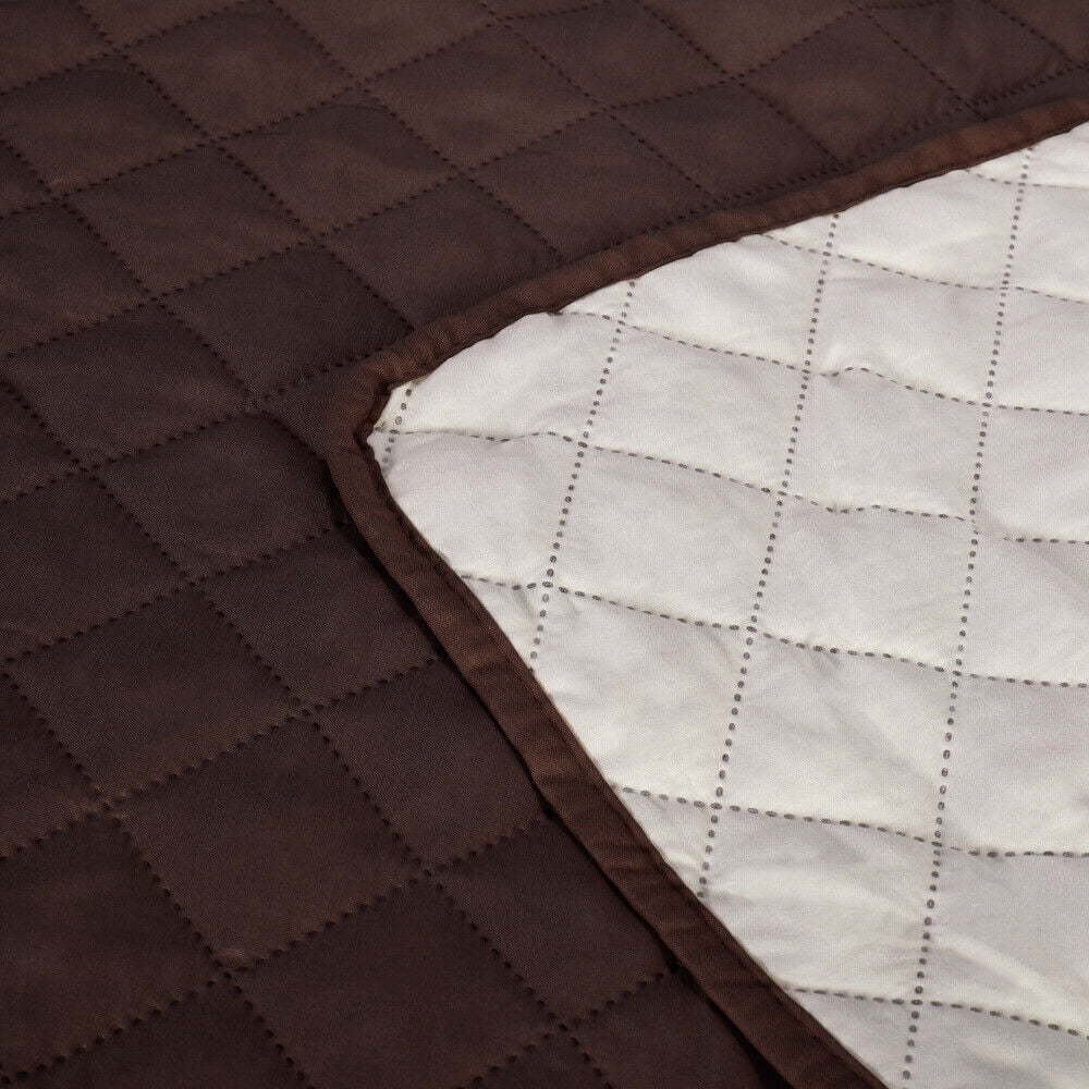 (single SofaR COVER) EVERSIBLE WASHABLE COUCH Sofa COAT COVER - Image 2
