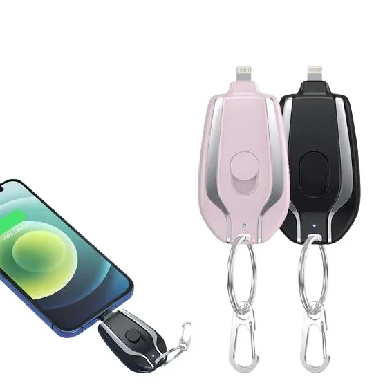 New Power Pod Portable Emergency Keychain Power Bank for iPhone High Speed Instant Plug and Play Compact External Backup Battery Mobile Accessory Pod - Image 3