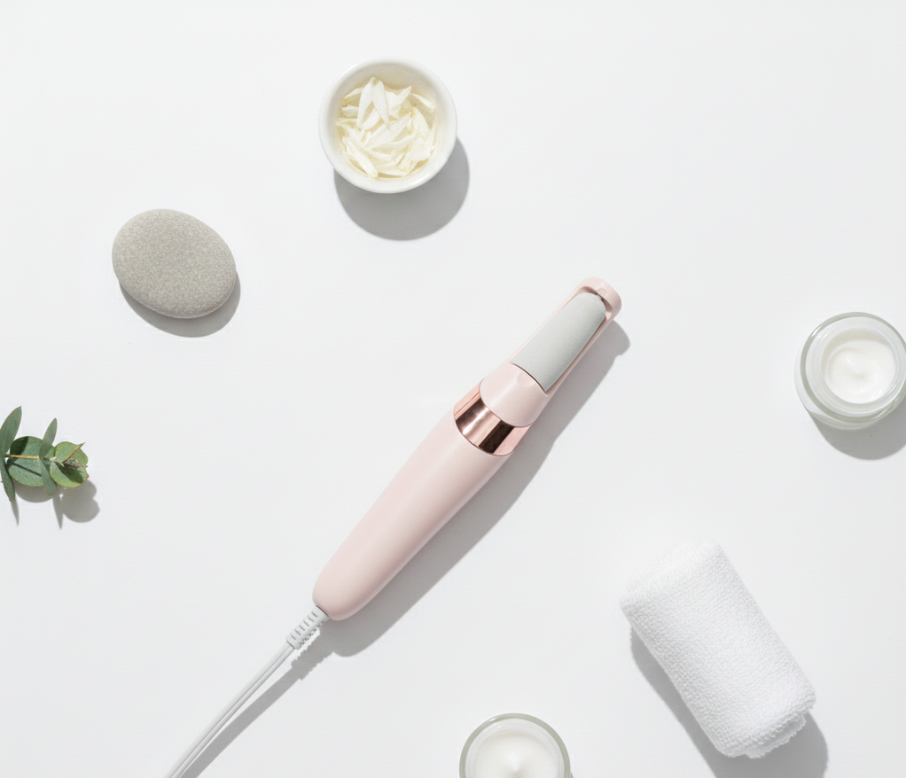 Rechargeable Electric Pedi Foot Filer Powerful Callus Remover for Cracked Heels & Dead Skin - Image 2