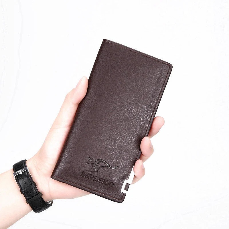 Kangro Brand Vintage PU Leather Long Wallet and Fold Leather Wallet for Men - Image 2