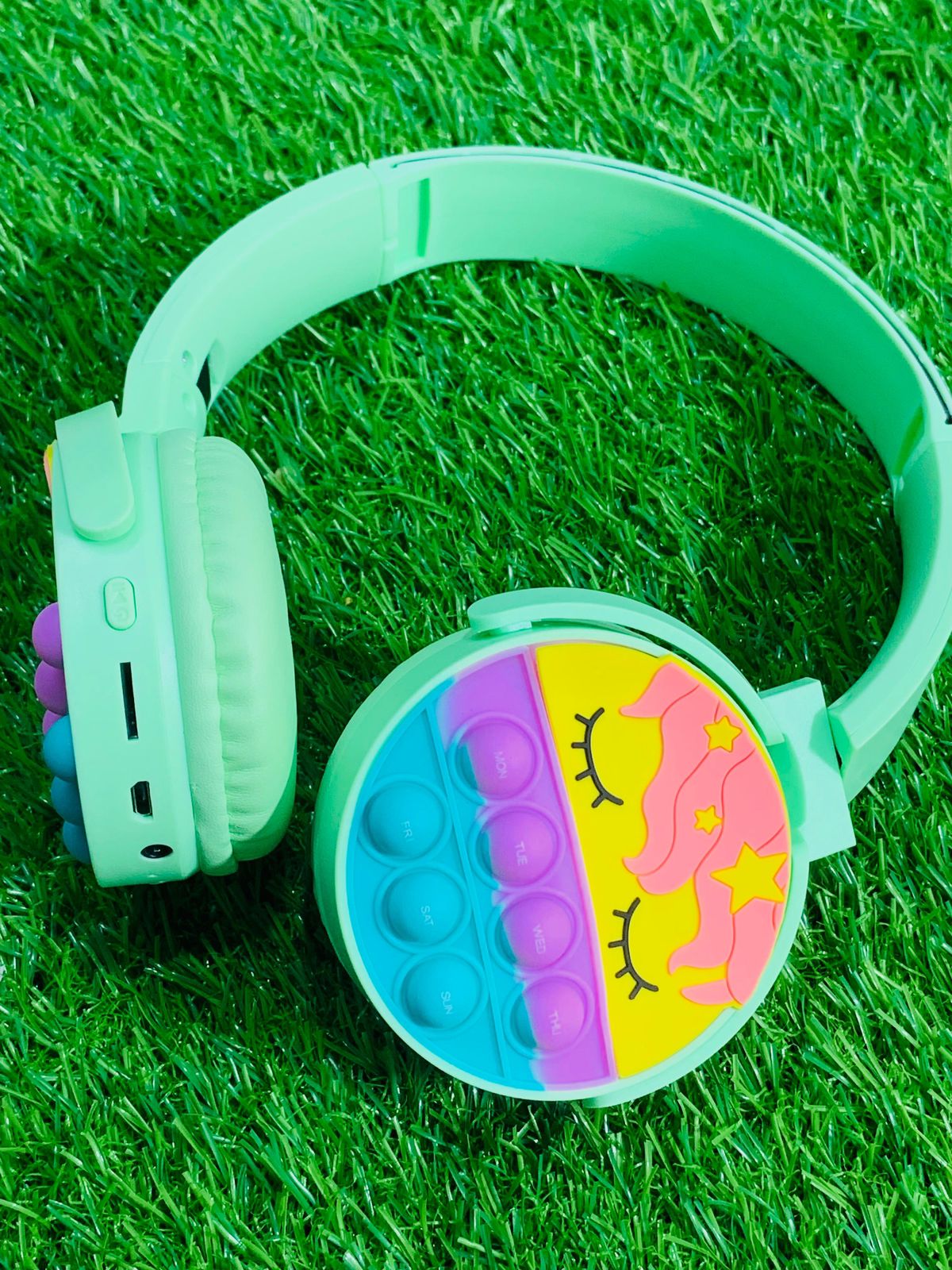 Cute Pop It Wireless Bluetooth Headphones - Image 2