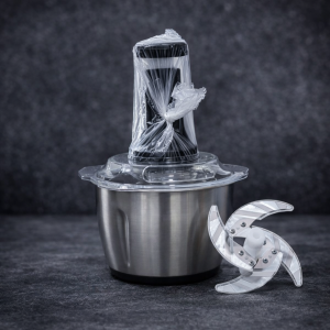 Falari 2L Stainless Steel Multi-Function Hand-Pushing Chopper & Vegetable Grater