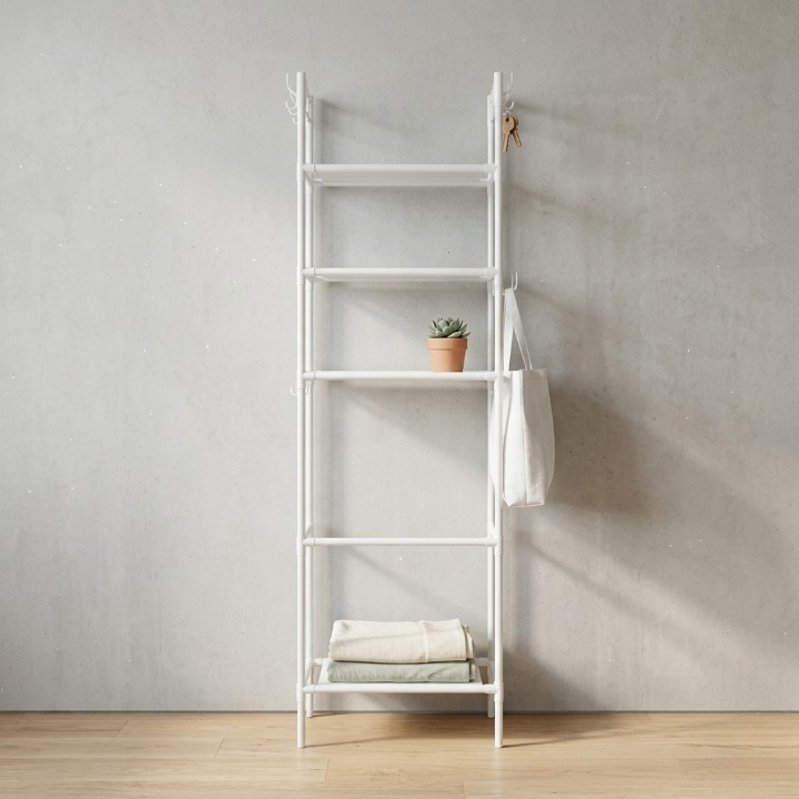 Multi-Layer Bathroom Storage Rack | Space-Saving Toilet Organizer - Image 3