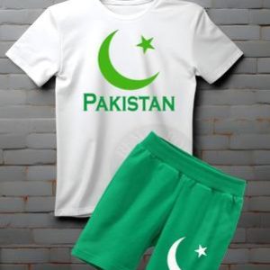 Unisex Cotton Printed Shirt & Shorts Set for Kids