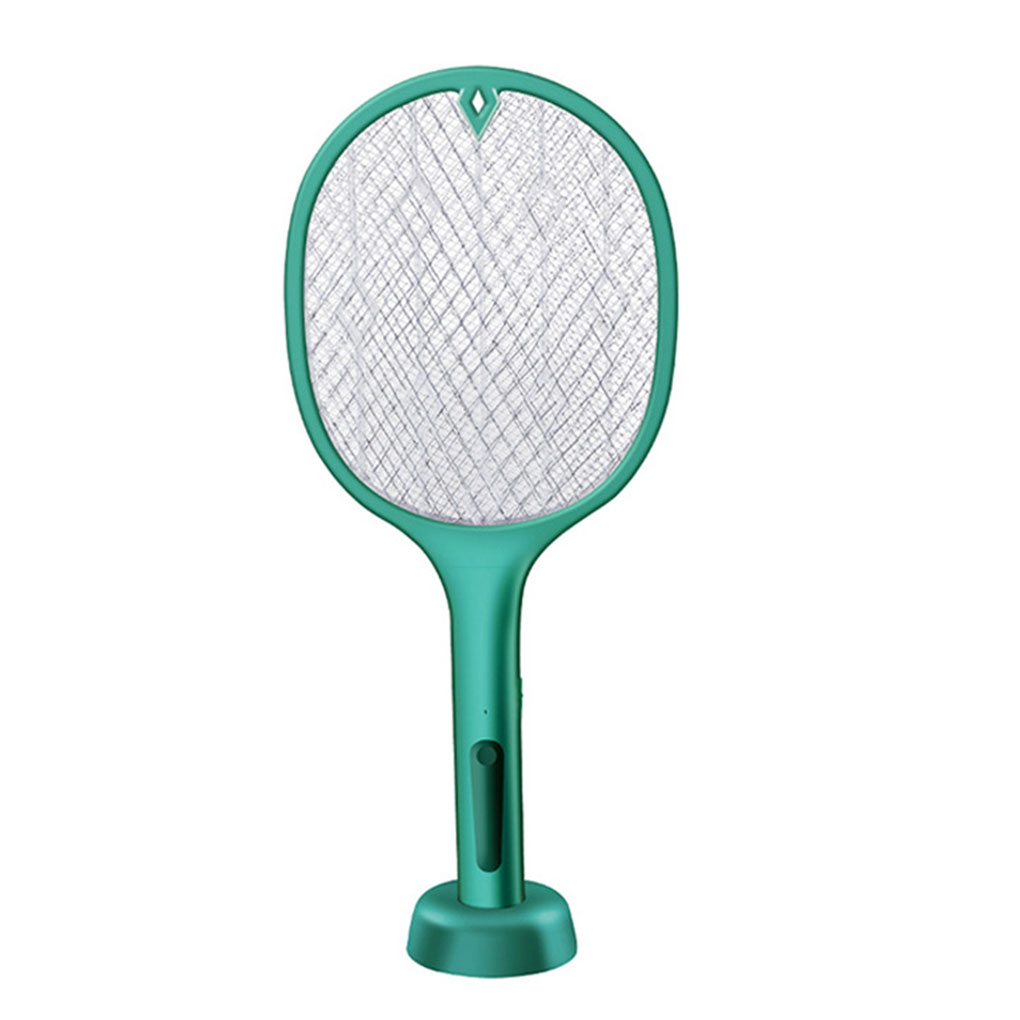 Mosquito Racket Electric Fly Swatter Powerful USB Rechargeable Grid 3-Layer Mesh Home Fly Killer Lamp (random color) - Image 3