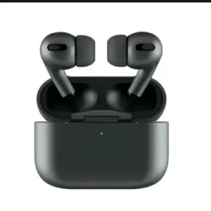 BlackOut Pro Wireless Earbuds – Matte Black & White Edition | Premium Sound, Sleek Design & Charging Case