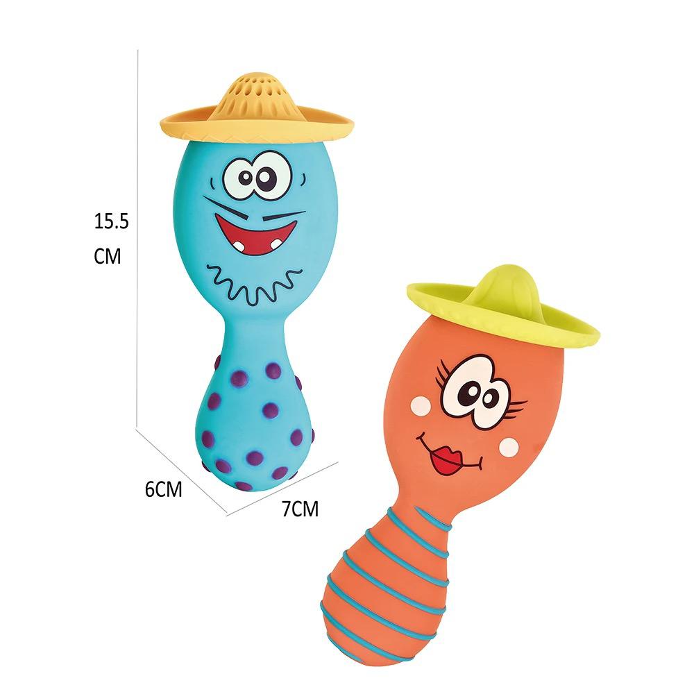 Huiye Child Shake Fun Toy Hand Baby Rattle And Shake Musical Toy Rattle For Kids ( 2PCS SET) - Image 4