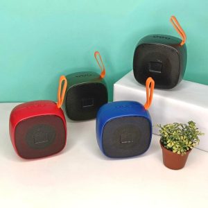 X-312 Portable Bluetooth Speaker 5.0 Best-Selling Outdoor Wireless Speaker with Built-in Battery, USB Drive Support & Voice Prompt (Random Color)