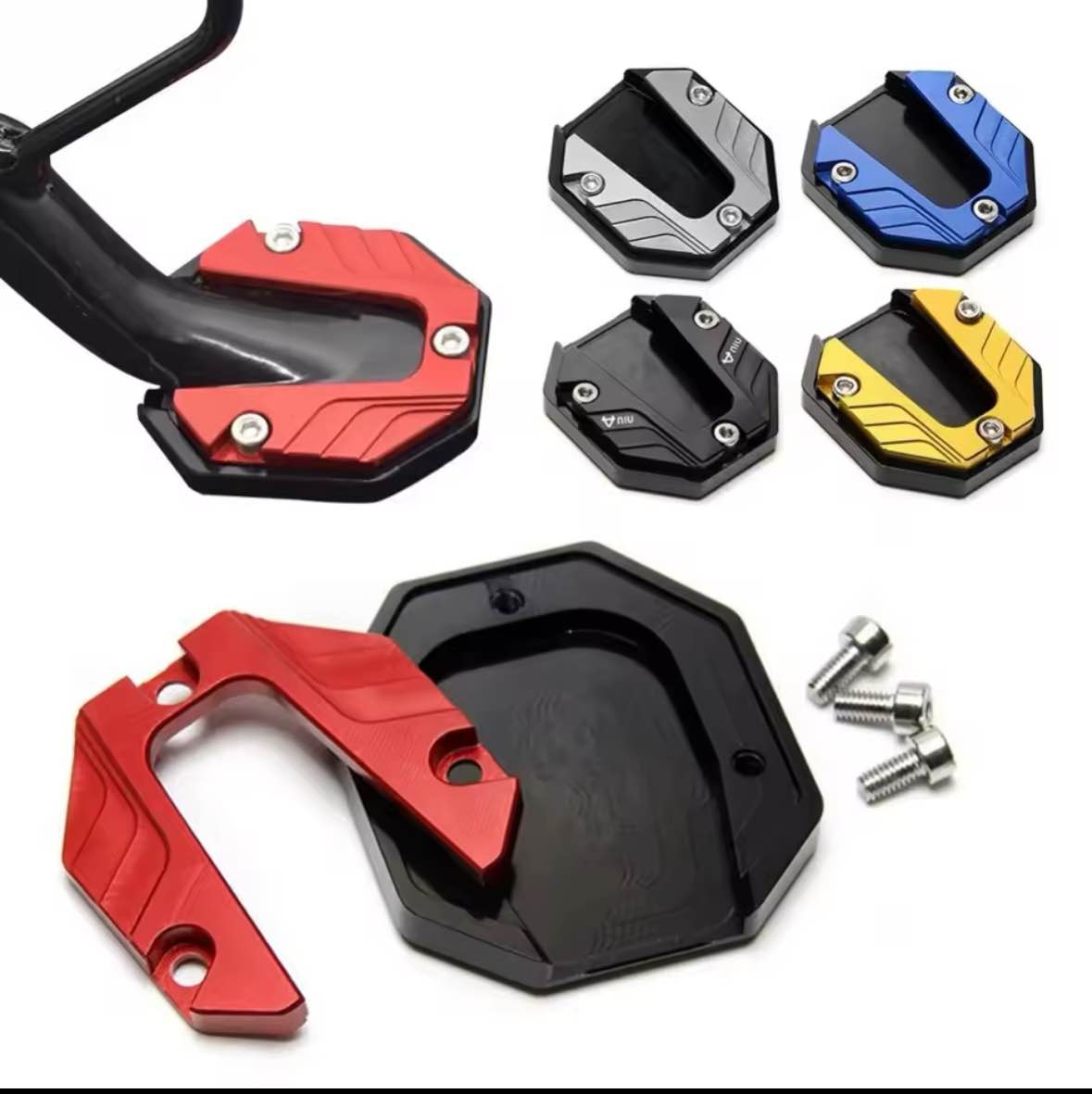 Side Stand Fancy Cover High-Quality Fit for All 70cc Bikes