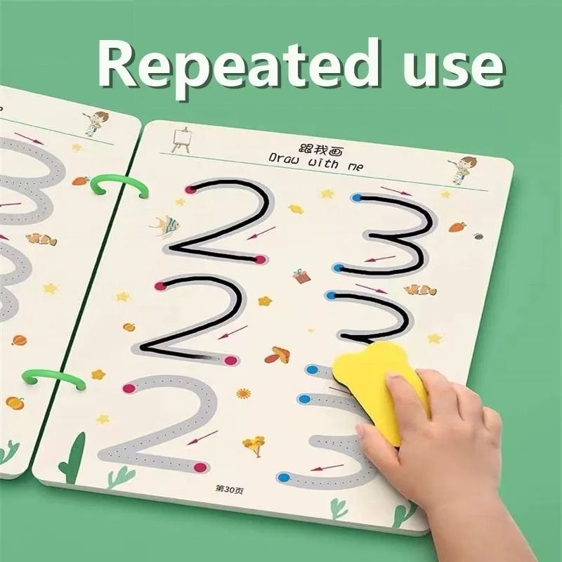 A4 Kids Educational Learning Tracing Book - Image 4