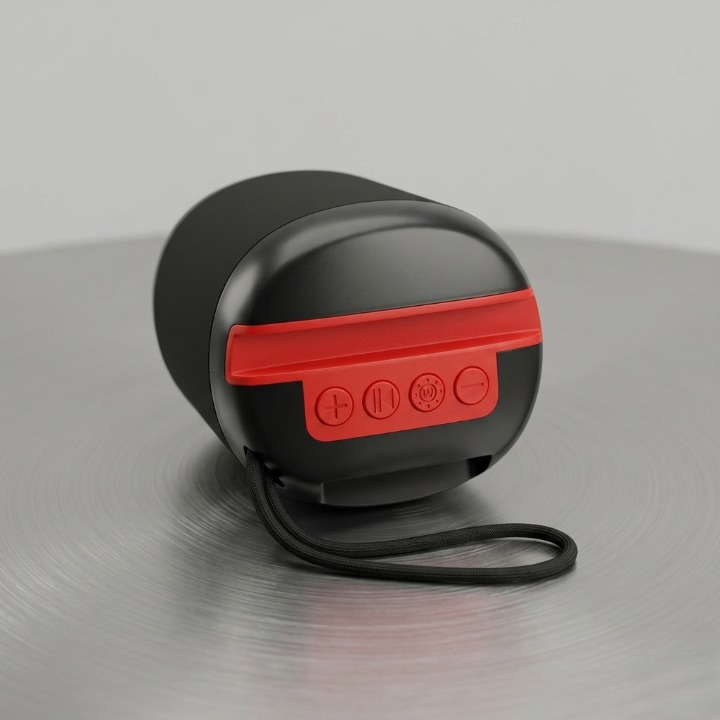 AC73 Portable Wireless Speaker Compact Bluetooth Party Speaker with RGB Lights and FM Radio - Image 2