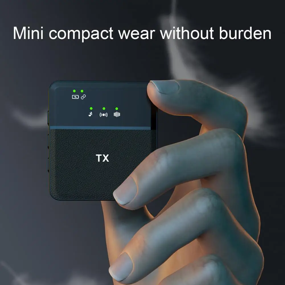 SX8 Type-C Single Lavalier Wireless Microphone for Interview and Vlog - Image 5