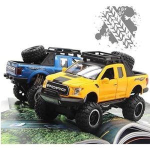 Ford F-150 Raptor Pickup Truck Toy Model With Touch Sensor  Realistic, Durable, And Easy-To-Operate (Random Colors)
