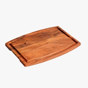Acacia Parabola Face-Grain Cutting Board 14 x 10 x 2