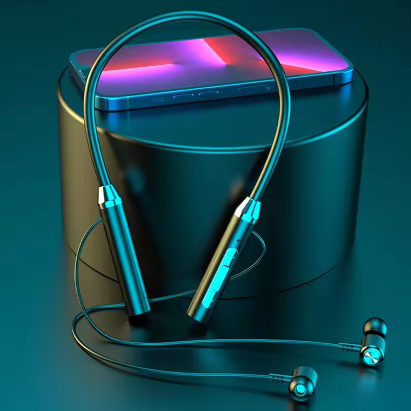 Universal Neckband Wireless Bluetooth Earphones | Long Battery Backup | Random Color - Image 4