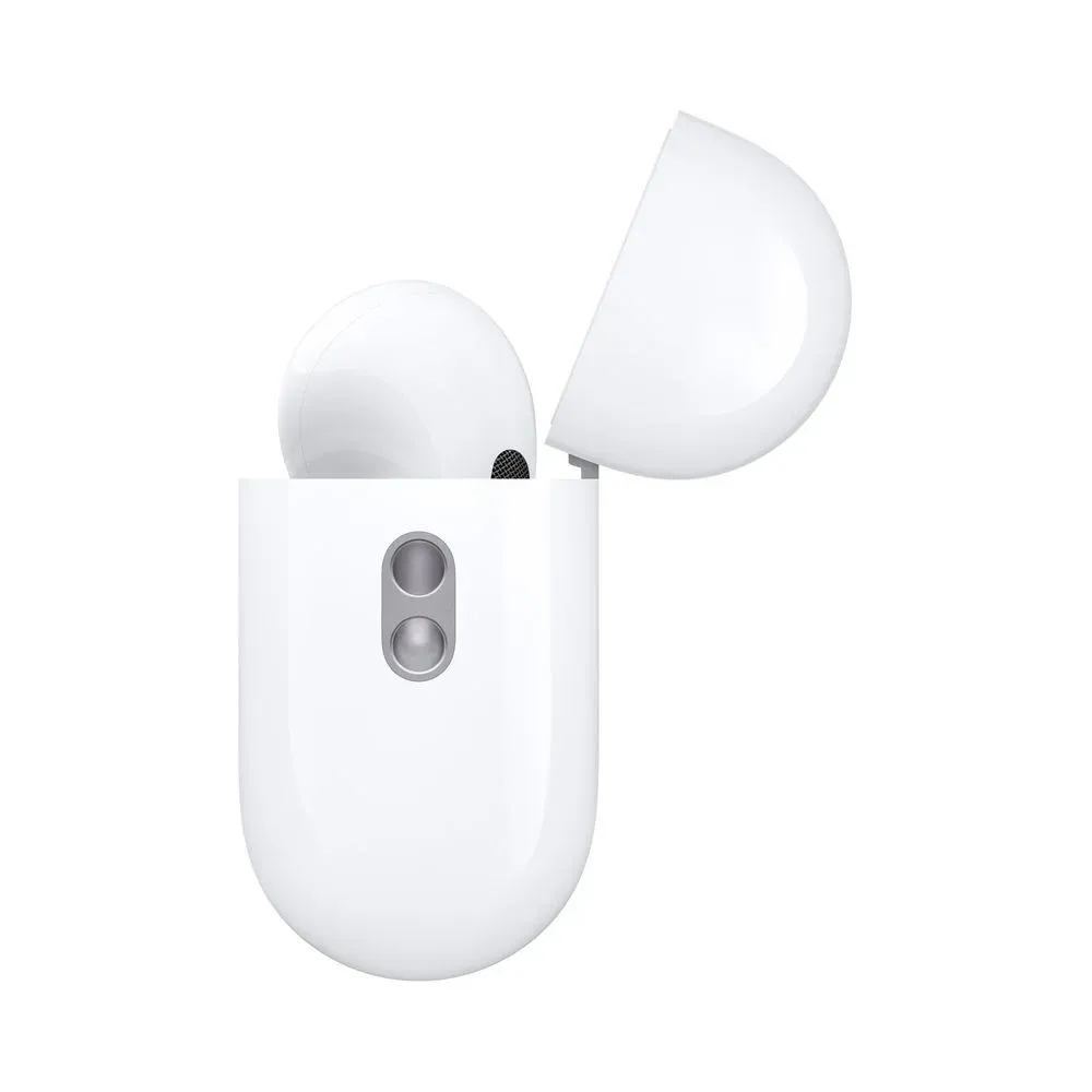 Apple Pro 2 Bluetooth Earbuds Bazzer Sound | Magnet | Volume Control | Wireless Charging