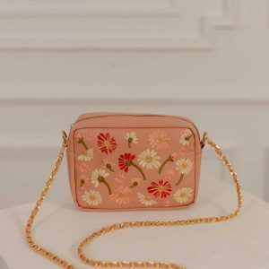 Flo Cross Body Bag Pink for Women & Girls – Stylish Mini Shoulder Sling Bag | Premium Casual Handbag