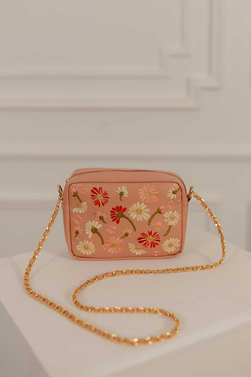 Flo Cross Body Bag Pink for Women & Girls – Stylish Mini Shoulder Sling Bag | Premium Casual Handbag
